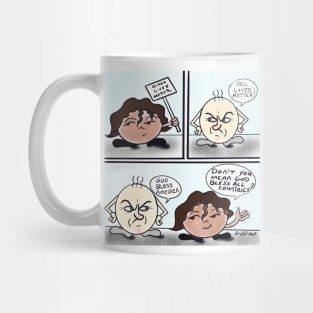 Racist double speak Mug